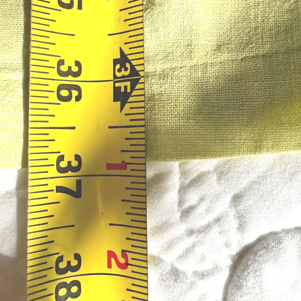 Vintage Talbots Green Linen Shirt Dress Sleeveless Classic Knee length Womens 12 - Picture 5 of 10